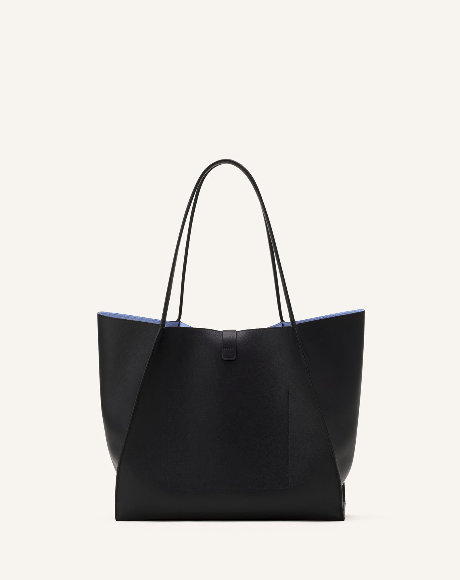 Black Concerto Arpège Leather Tote Bag
