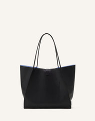 Black Concerto Arpège Leather Tote Bag