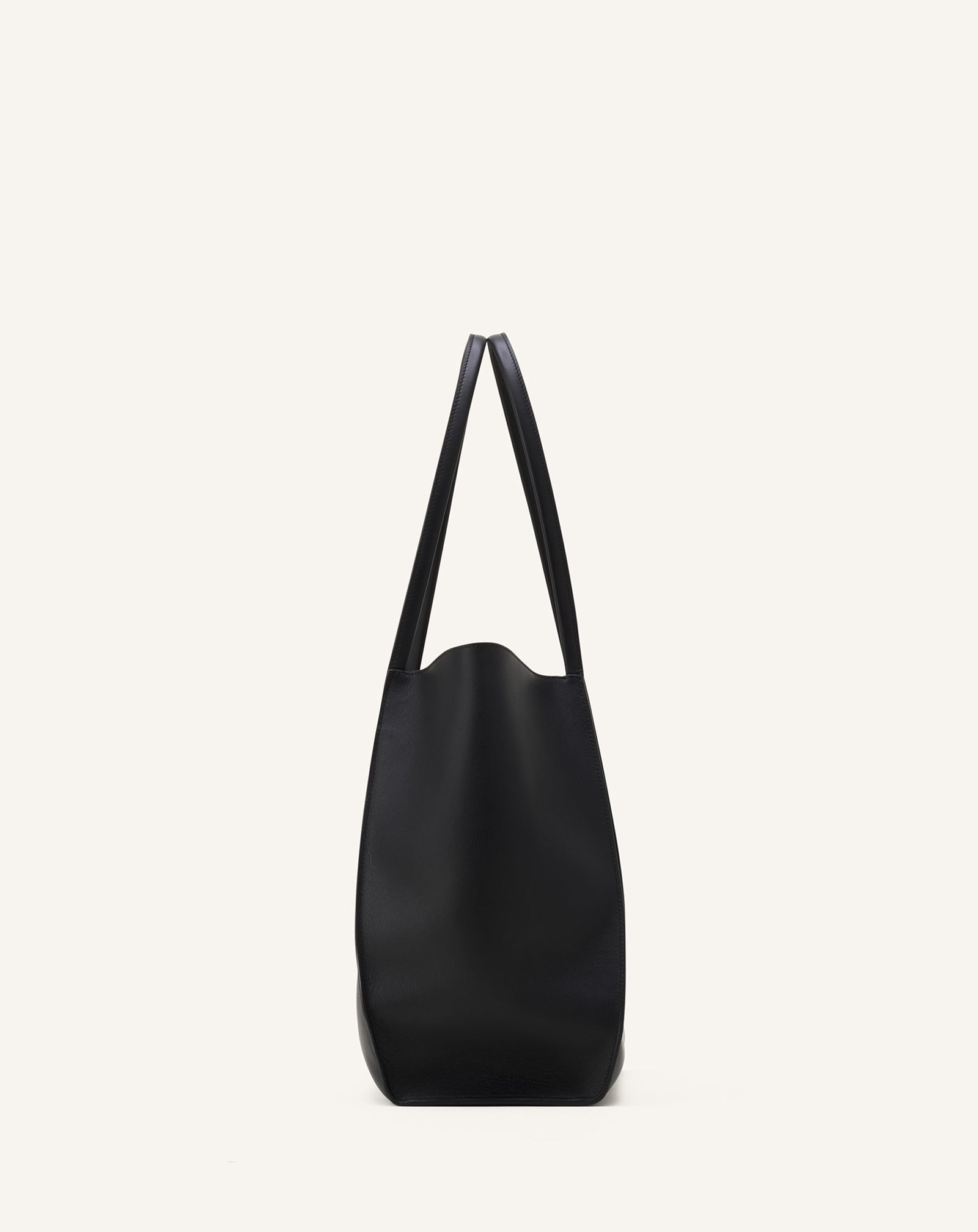 Black Concerto Arpège Leather Tote Bag