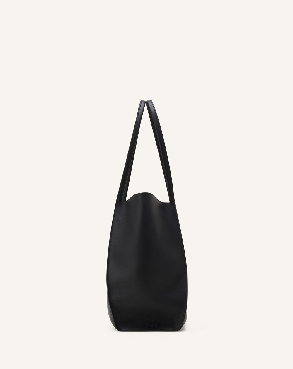 Black Concerto Arpège Leather Tote Bag