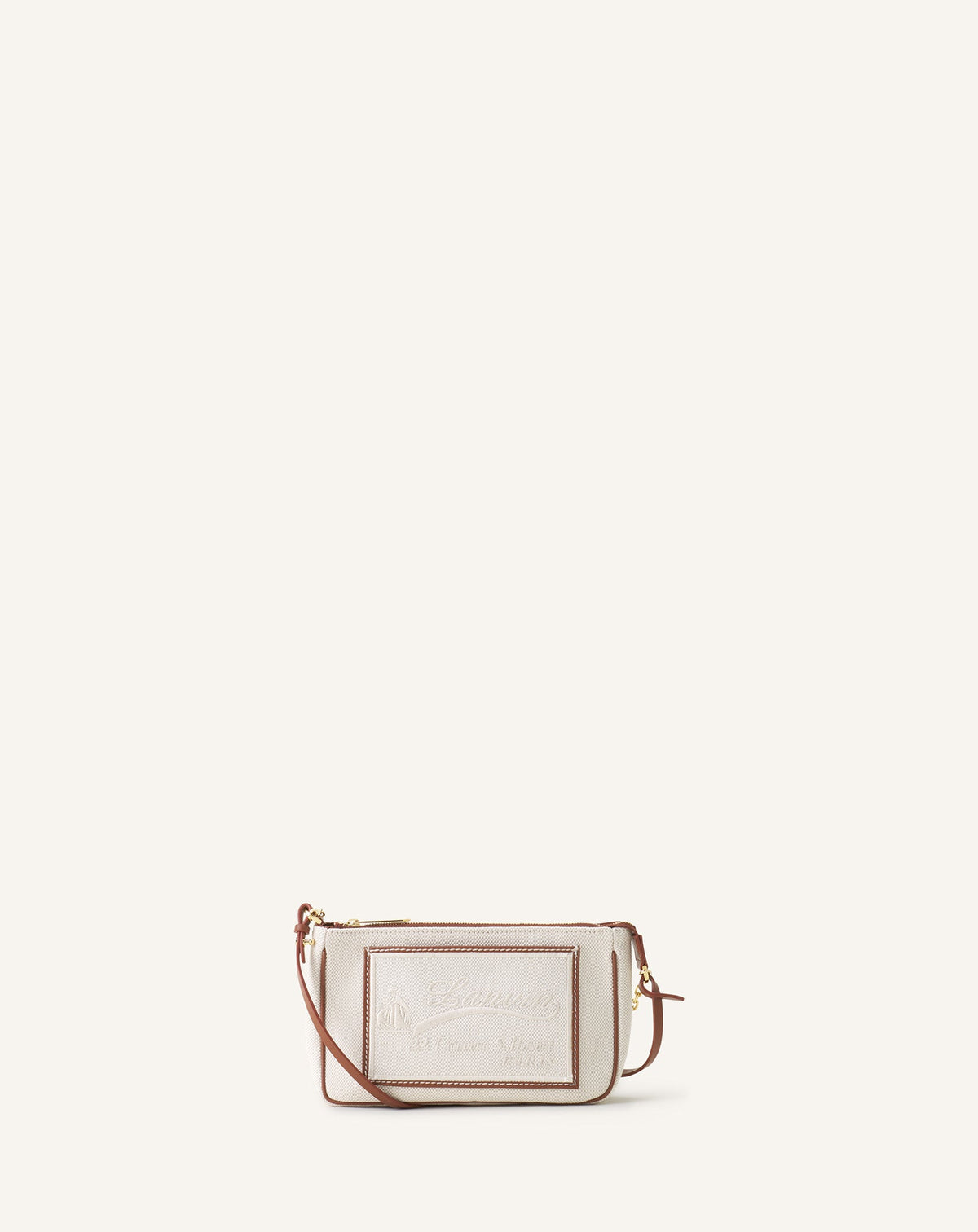 Petit Compagnon Sac Epaule Zippe Canvas
