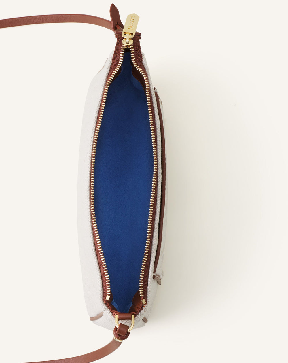 Petit Compagnon Sac Epaule Zippe Canvas