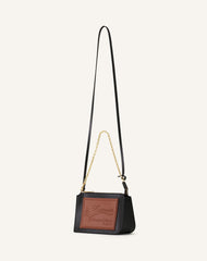 Petit Compagnon Sac Epaule Zippe Cuir