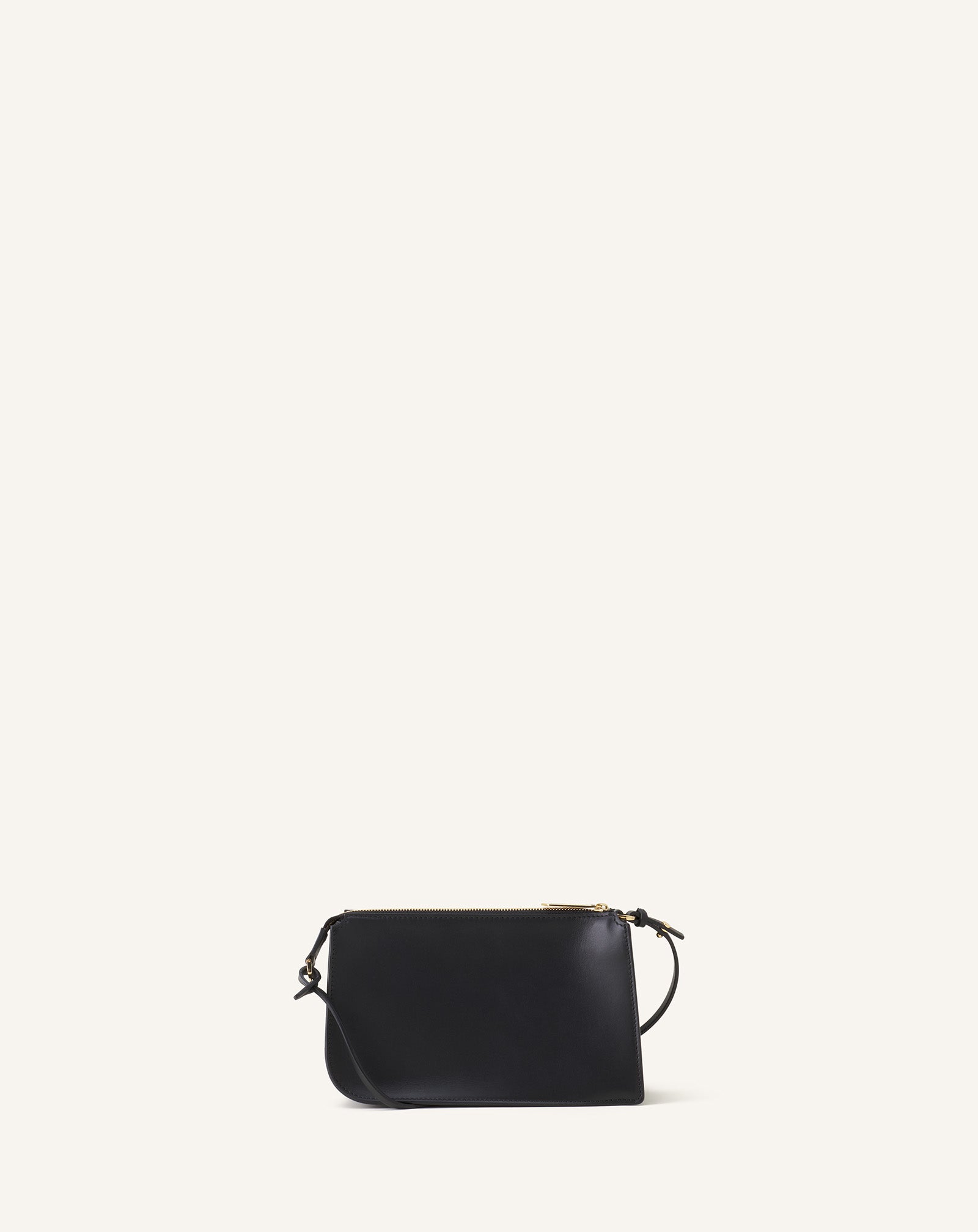 Petit Compagnon Sac Epaule Zippe Cuir