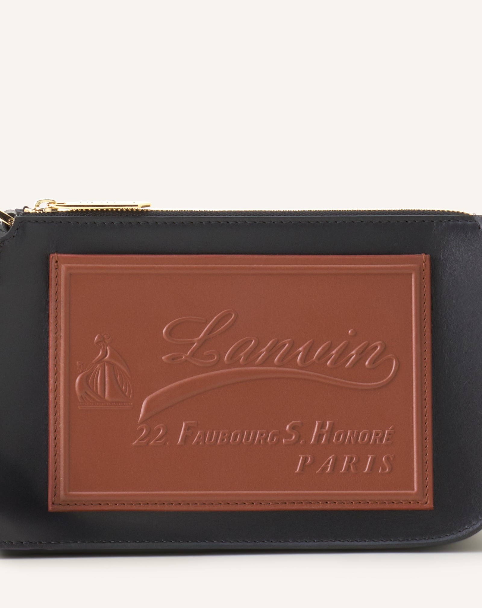 Petit Compagnon Sac Epaule Zippe Cuir