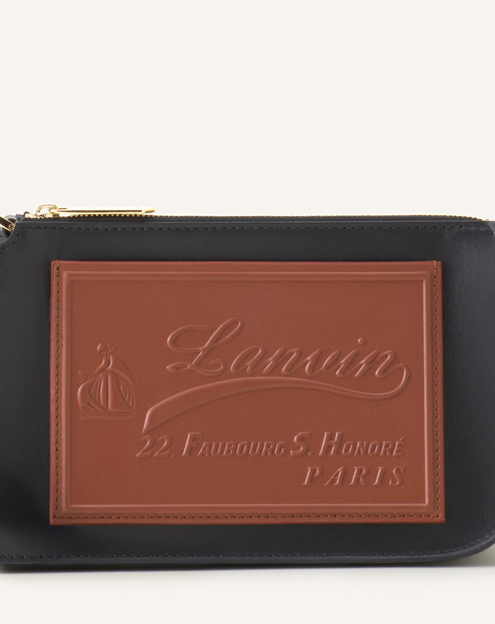 Petit Compagnon Sac Epaule Zippe Cuir