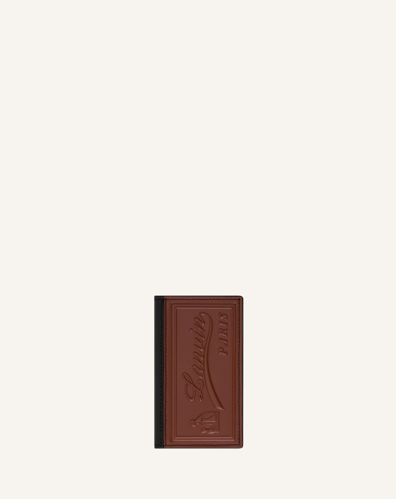 Catch By Lanvin Porte Cartes 2 Volets En Cuir