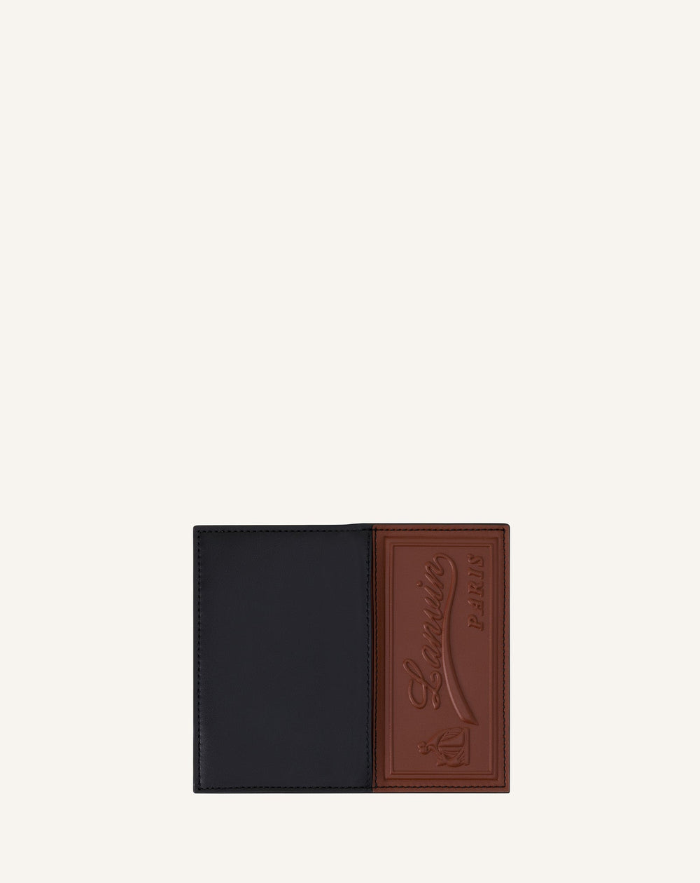Catch By Lanvin Porte Cartes 2 Volets En Cuir