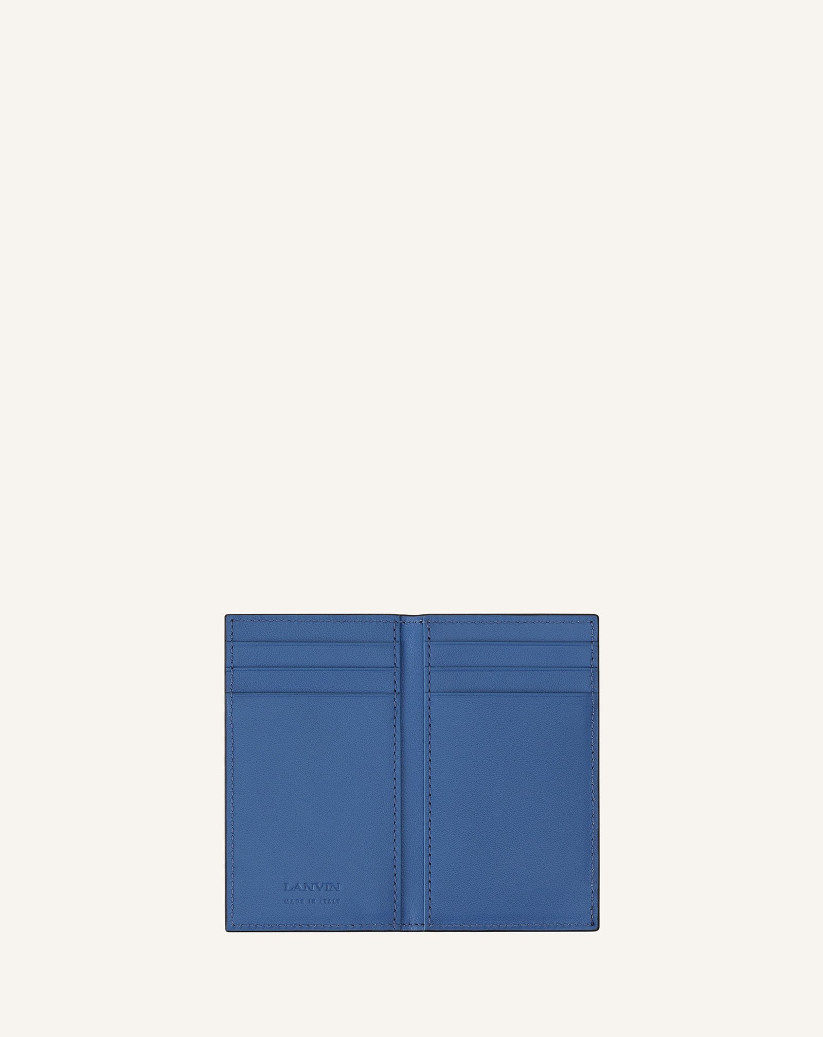 Catch By Lanvin Porte Cartes 2 Volets En Cuir