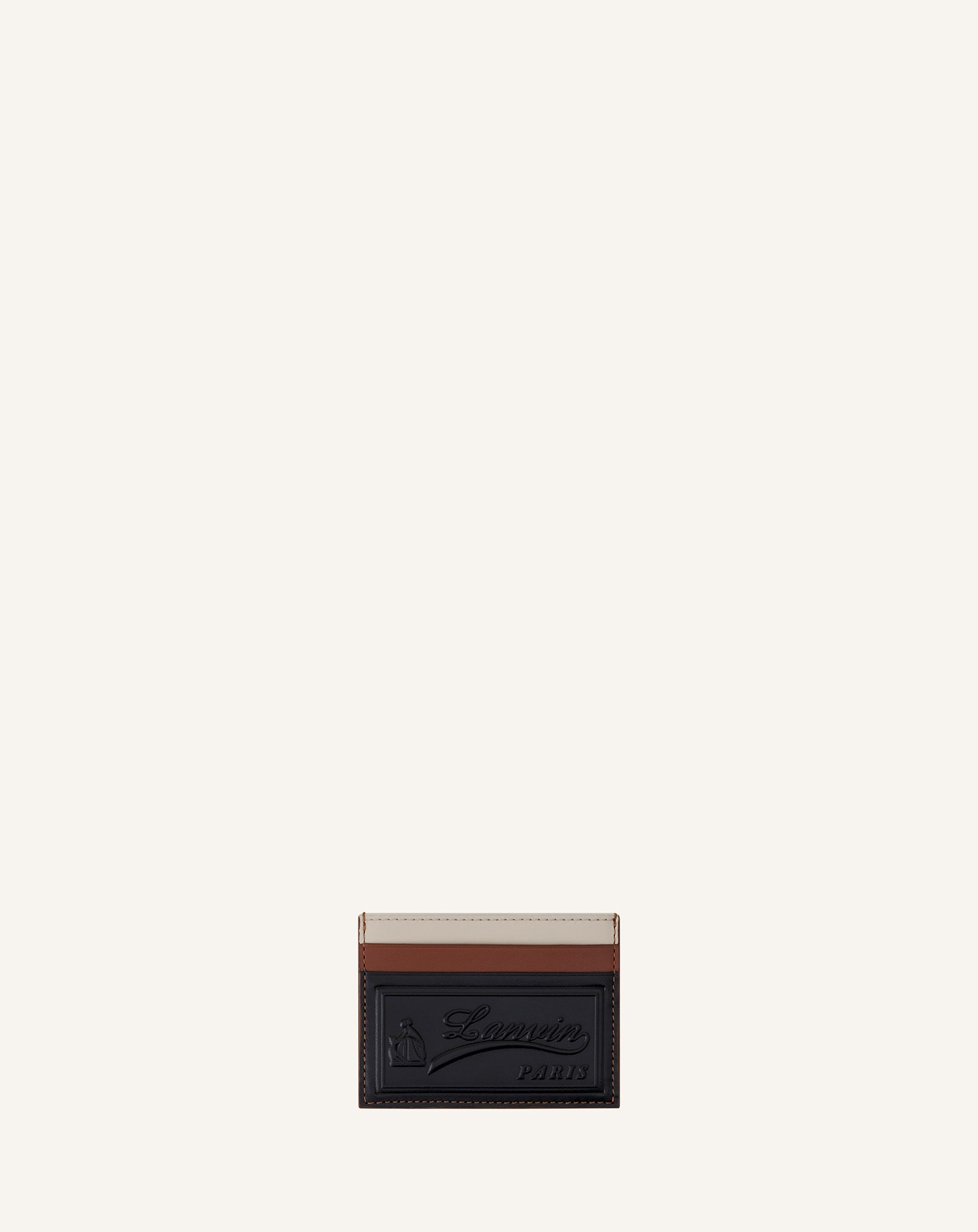 Porte-cartes De Crédit Tricolores Black