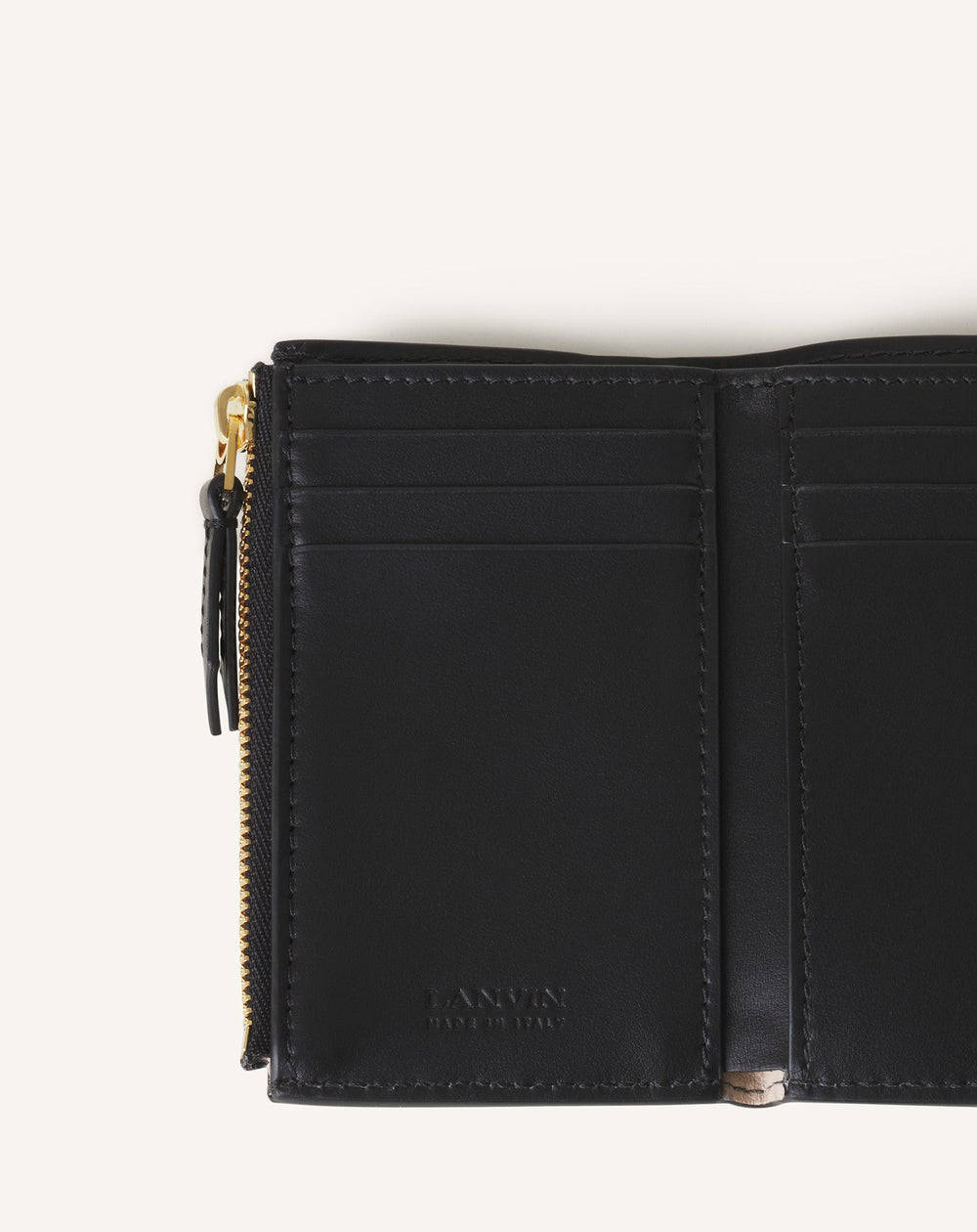 Black Concerto Arpège Leather Wallet