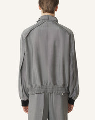 Blouson En Laine Mohair Black