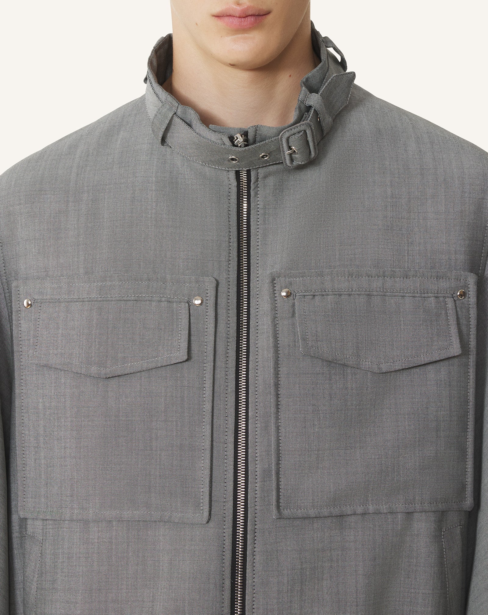 Blouson En Laine Mohair Black