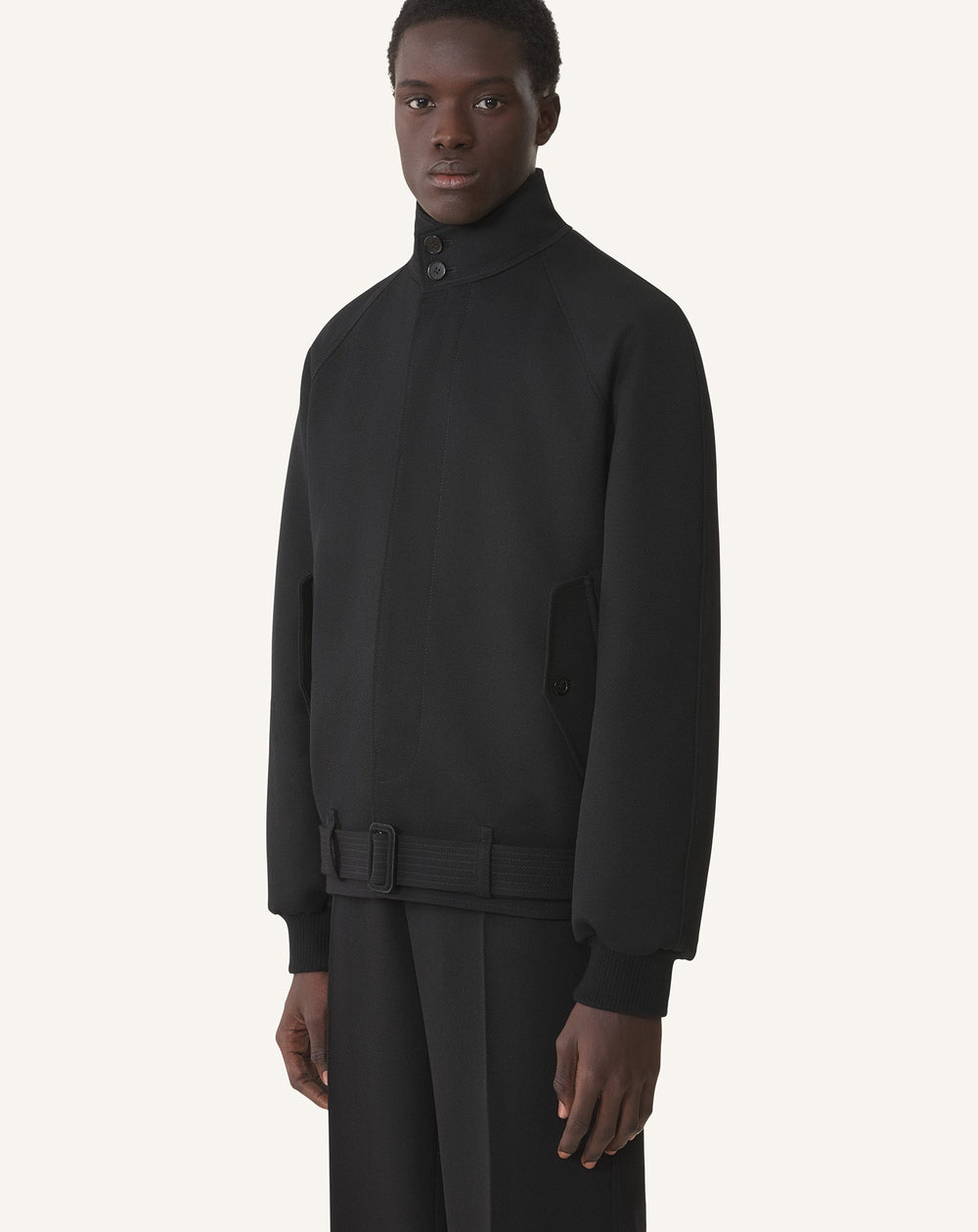 Black Light Wool Jacket