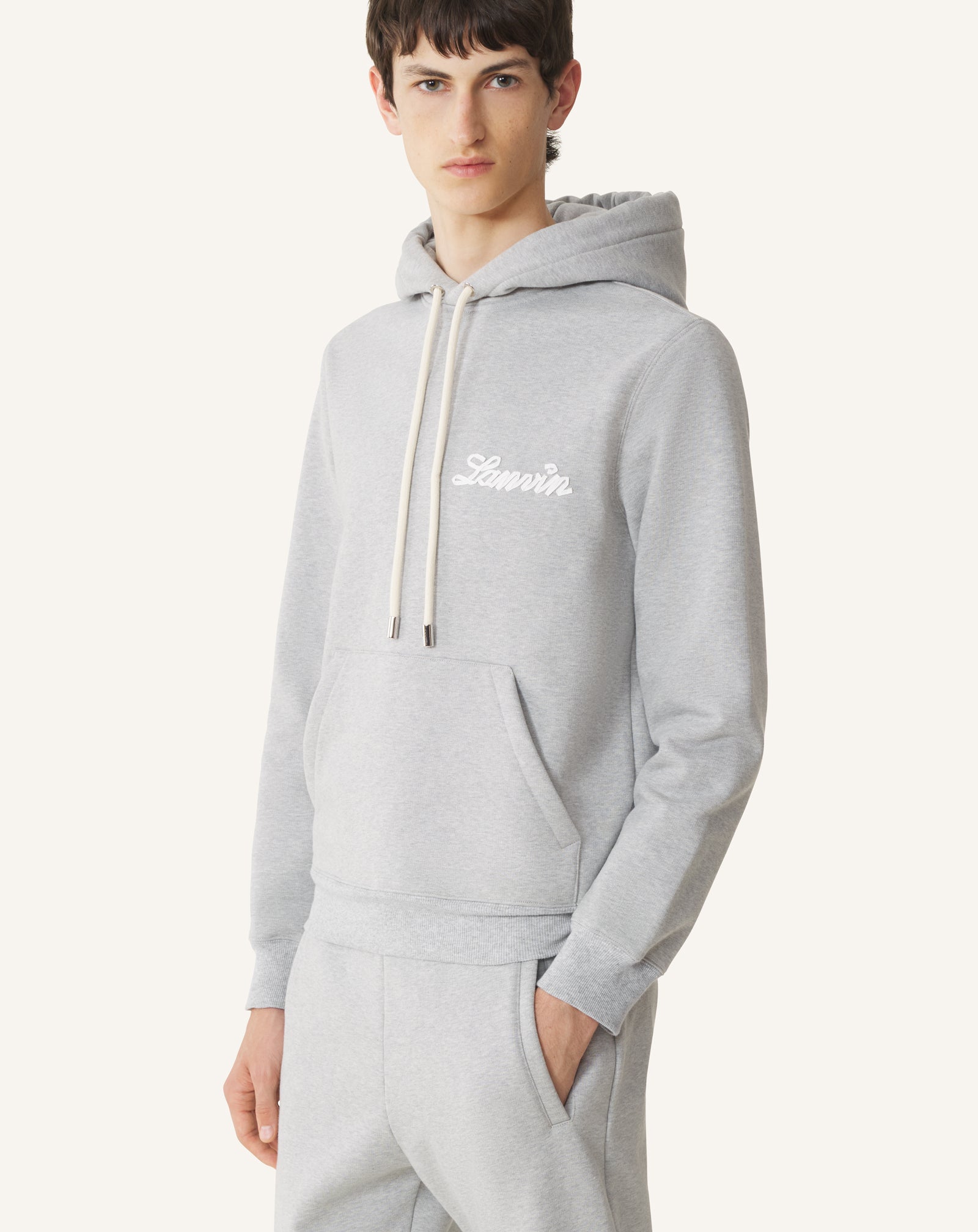 Hoodie Ruban Lanvin Grey