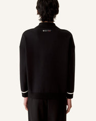 Blouson Zippé En Jacquard De Soie Et Coton Grey