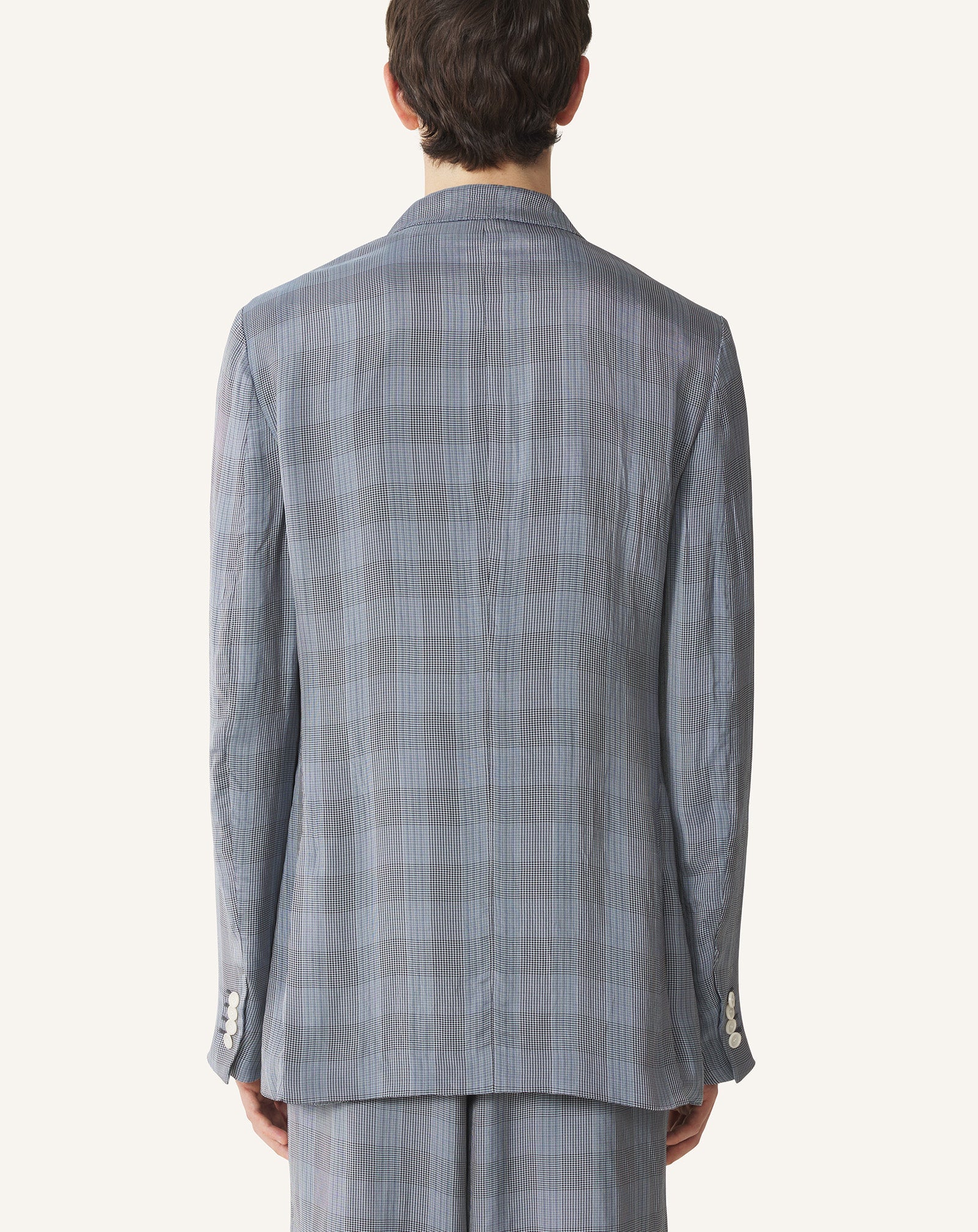 Veste Croisée En Viscose Black