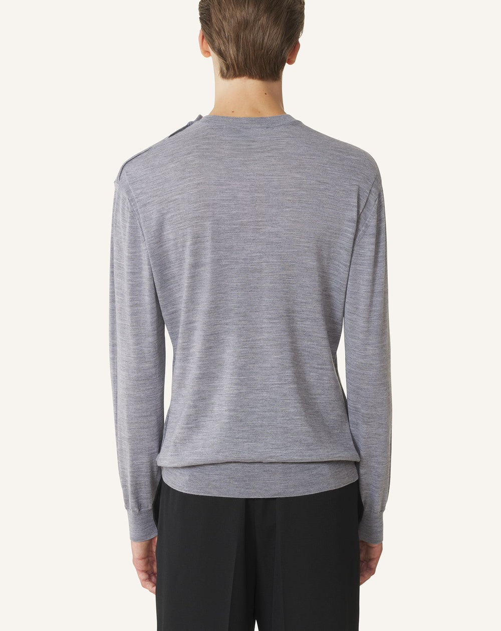 Pull En Laine Mérinos Black