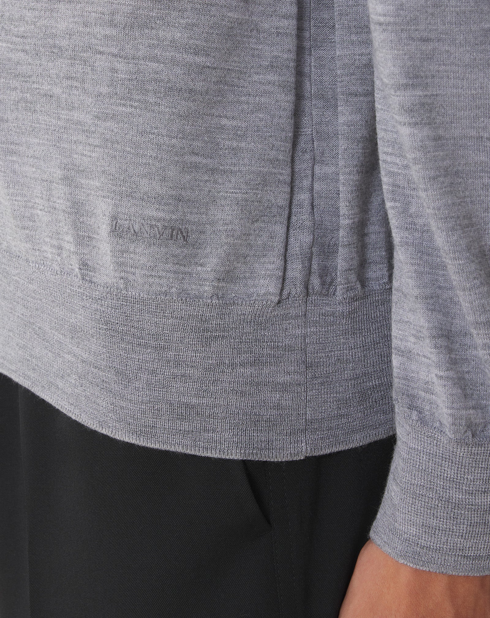 Pull En Laine Mérinos Black