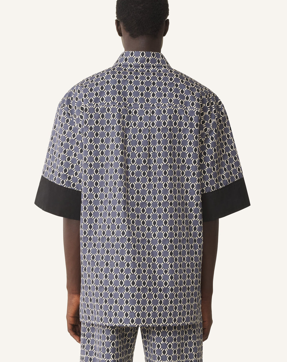 Chemise Ample En Coton Imprimé