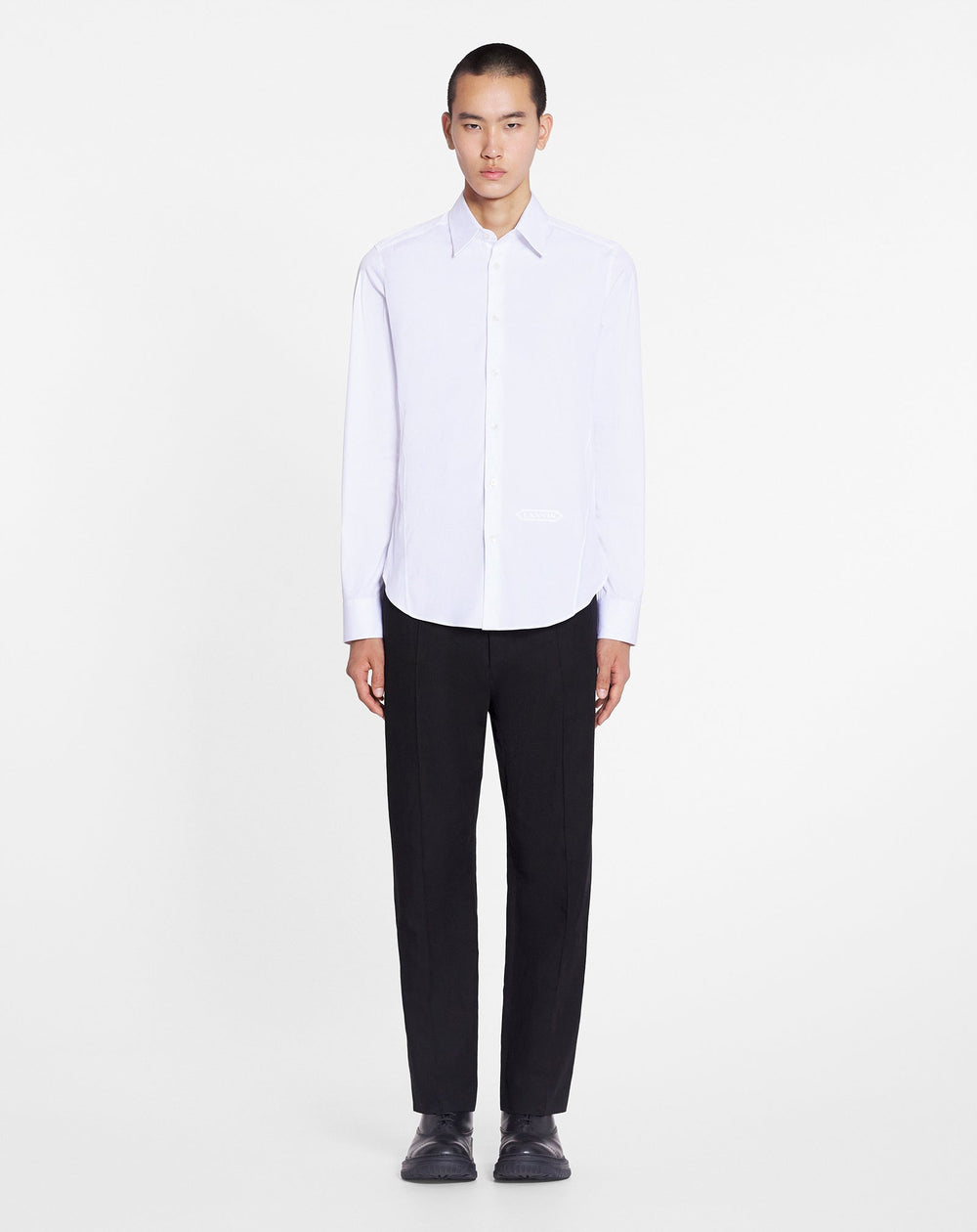 White Fitted Shirt