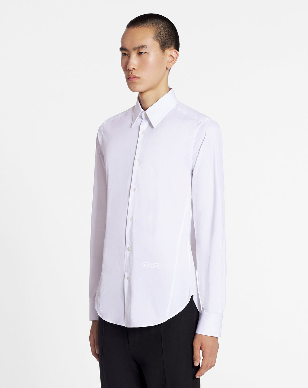 White Fitted Shirt