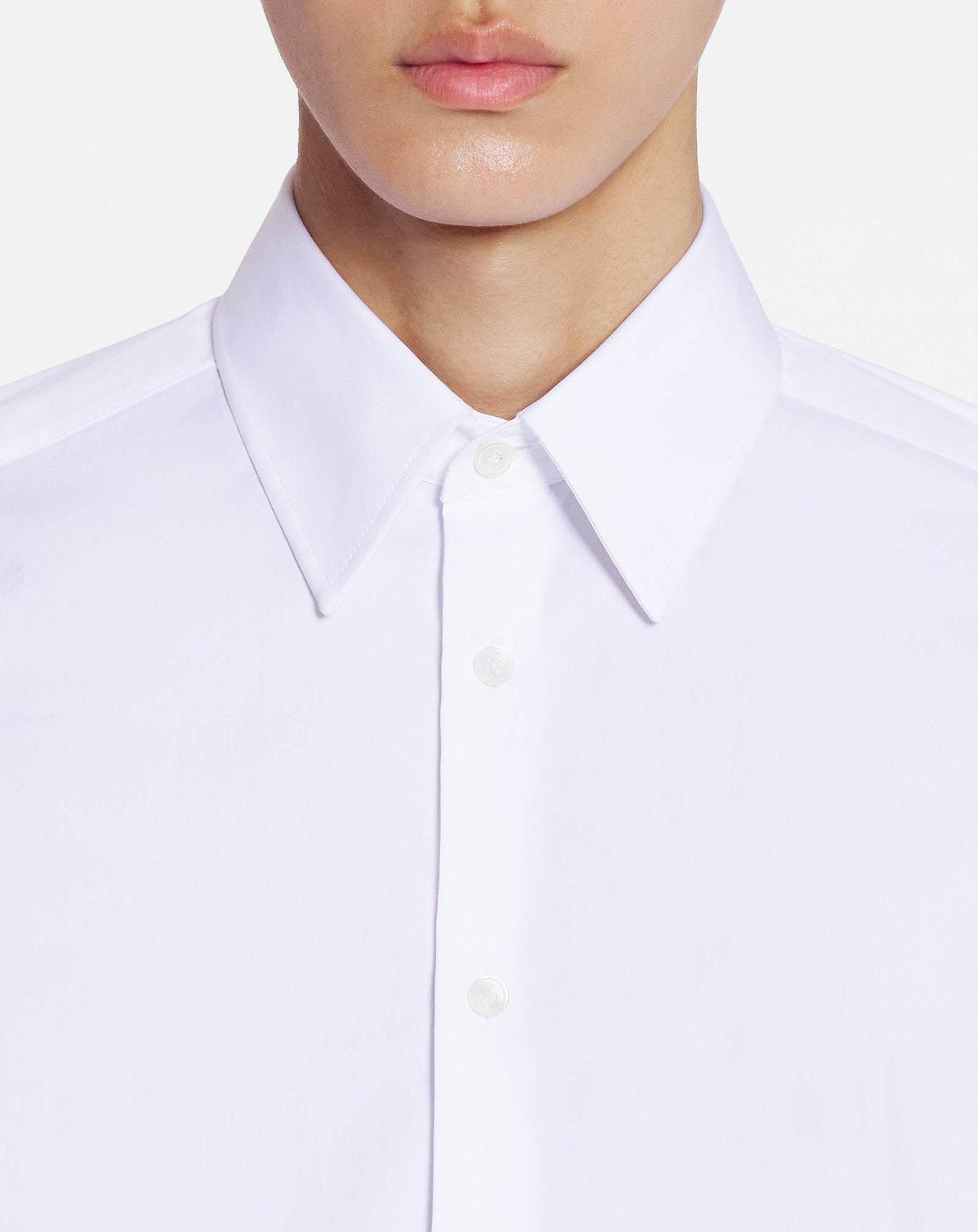White Fitted Shirt