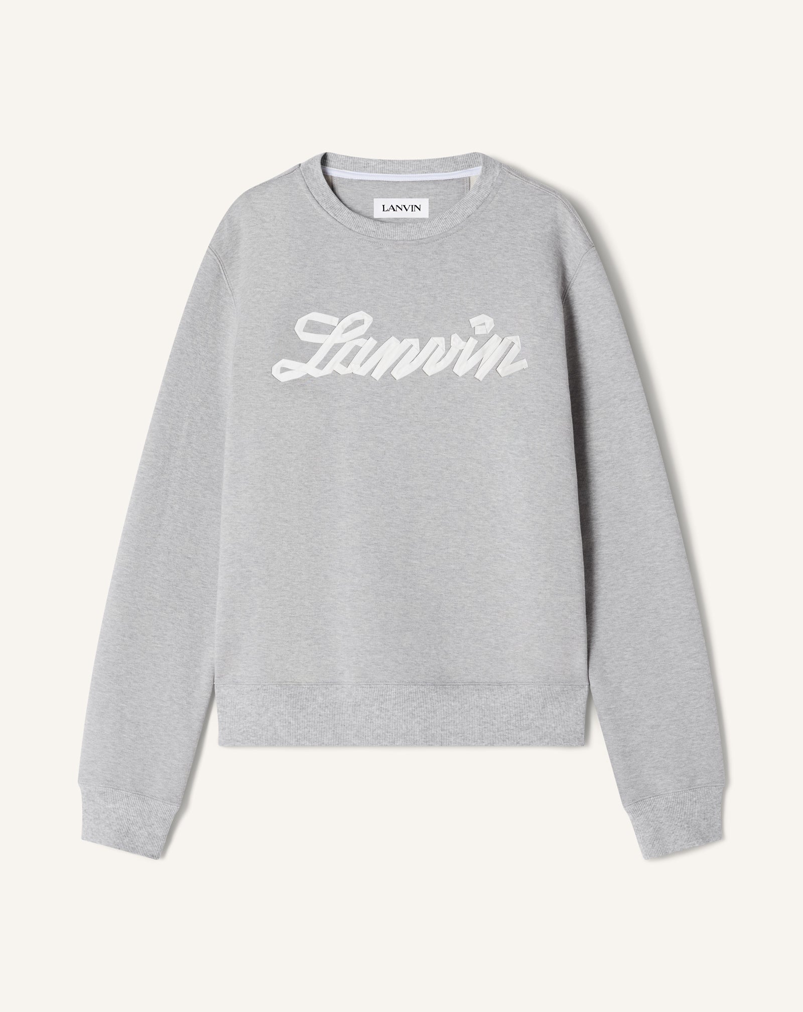 Sweatshirt Ruban Lanvin Grey
