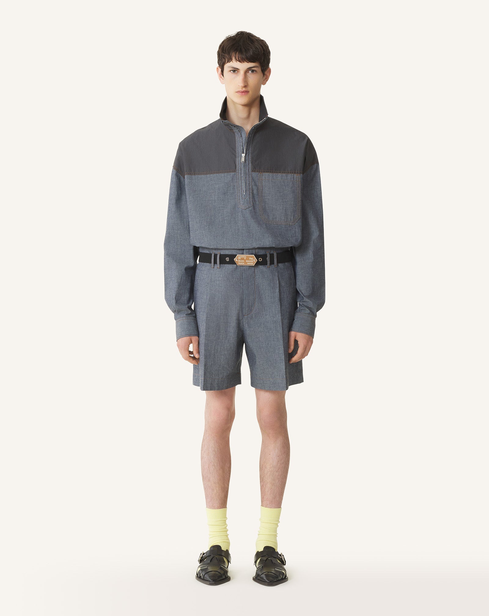 Short En Chambray Blue