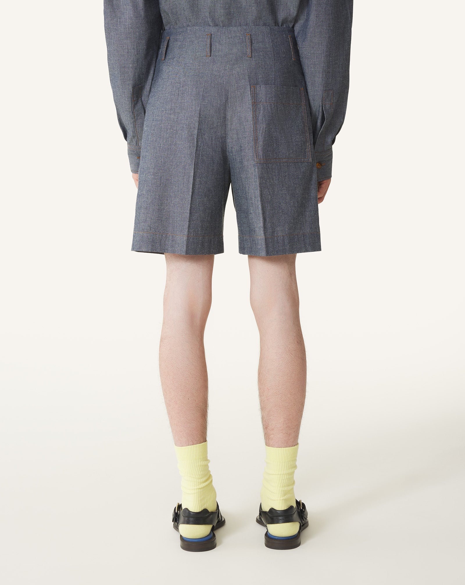 Short En Chambray Blue