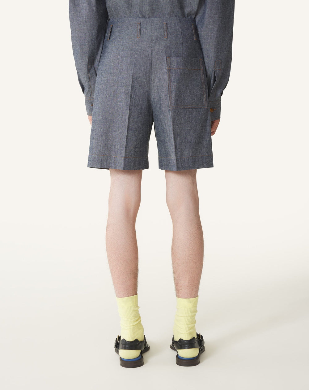 Short En Chambray Blue