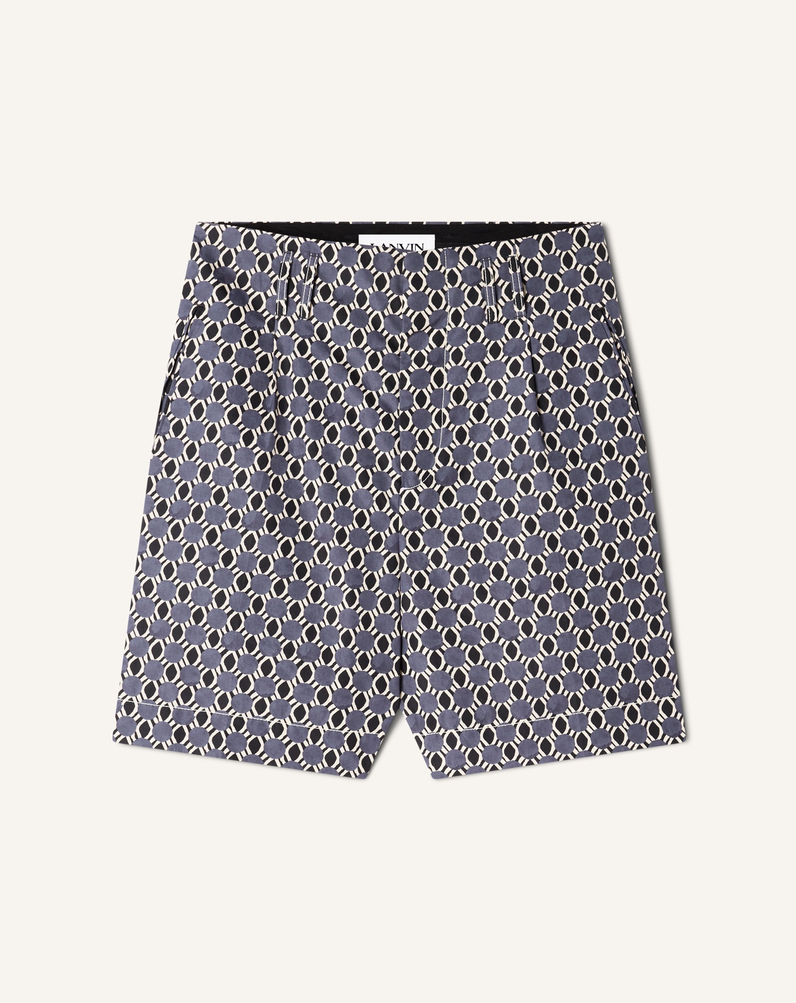 Short En Coton Imprimé