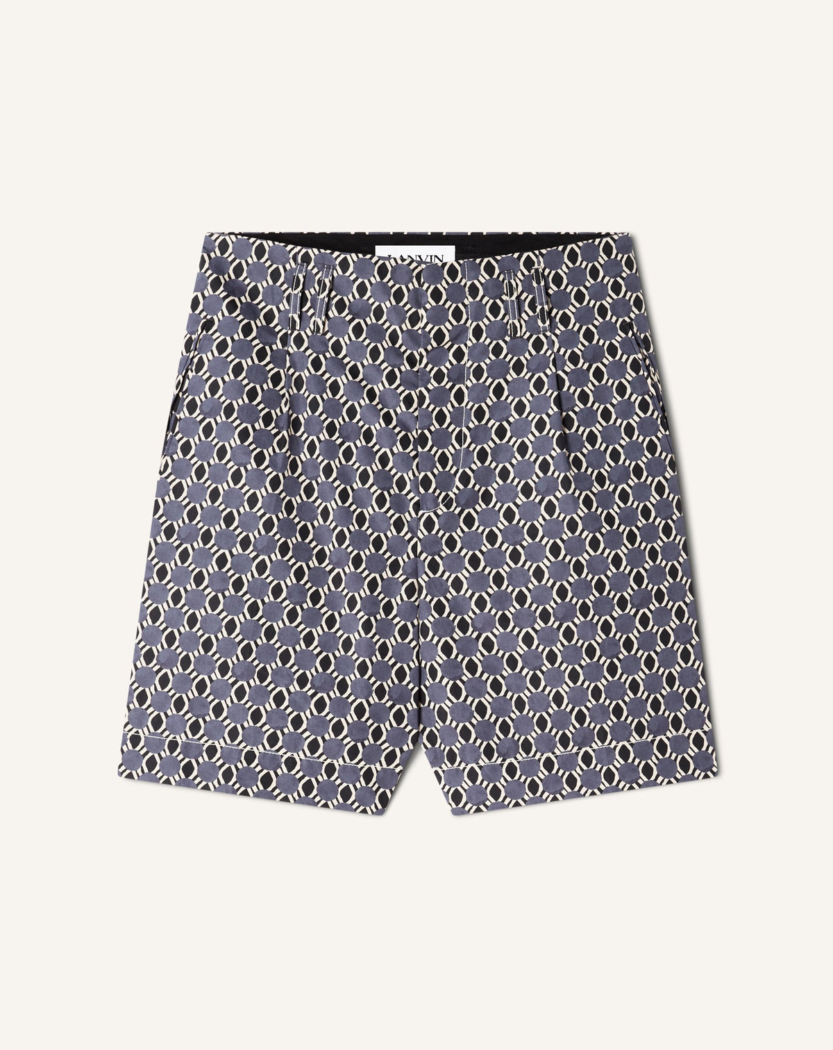 Short En Coton Imprimé