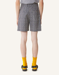 Short En Coton Imprimé