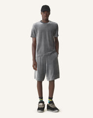 T-shirt En Velours Grey