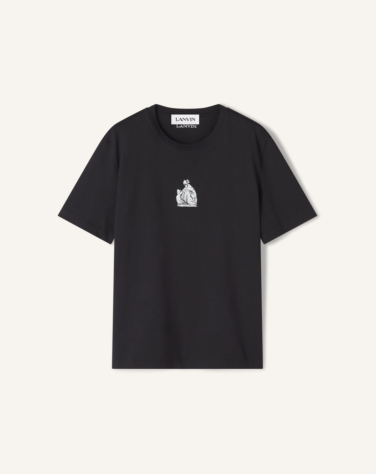 T-shirt Imprimé La Mère Et L'enfant Black