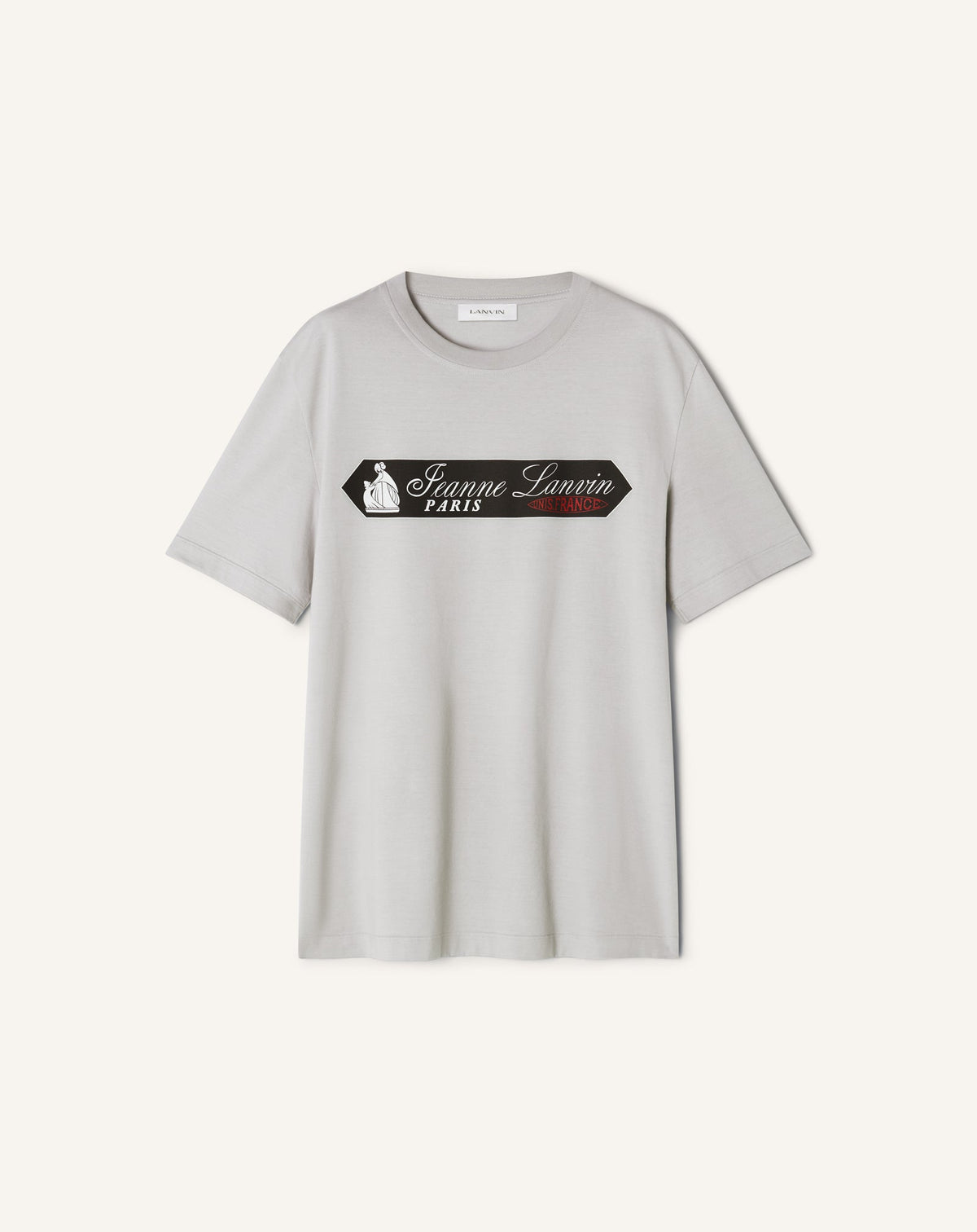 T-shirt Imprimé Etiquette Lanvin Grey
