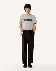 T-shirt Imprimé Etiquette Lanvin Grey