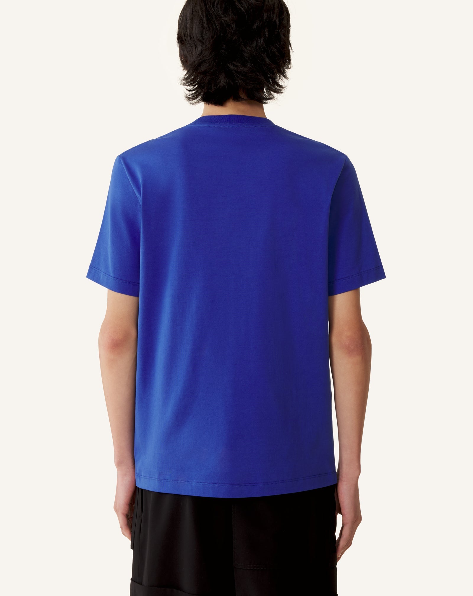 T-shirt Imprimé Etiquette Lanvin Blue