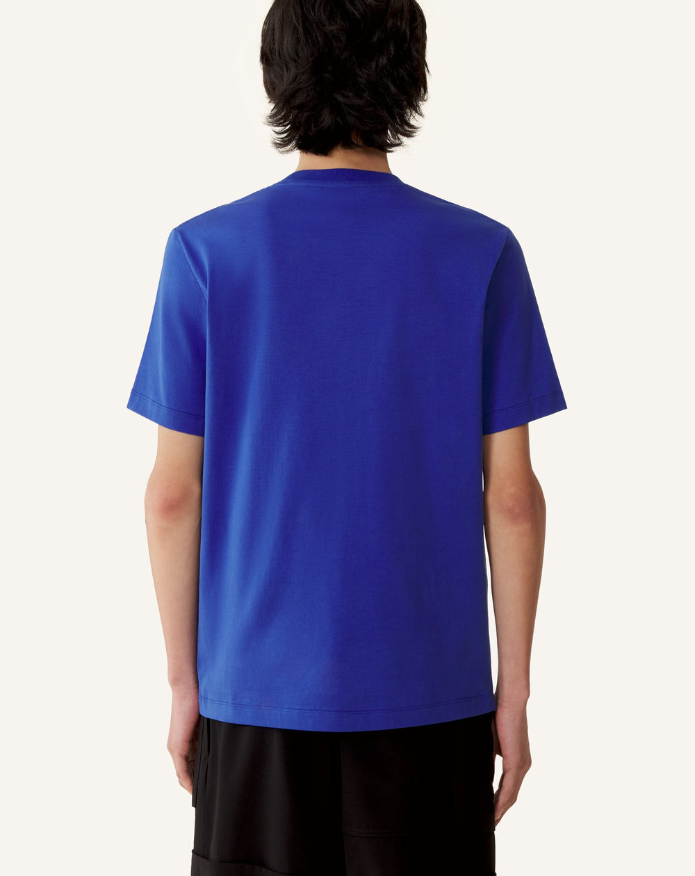 T-shirt Imprimé Etiquette Lanvin Blue