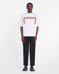 White Curb Lace Lanvin Oversized T-shirt