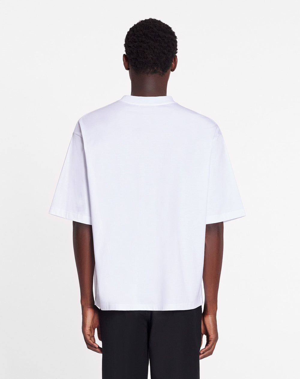 White Curb Lace Lanvin Oversized T-shirt
