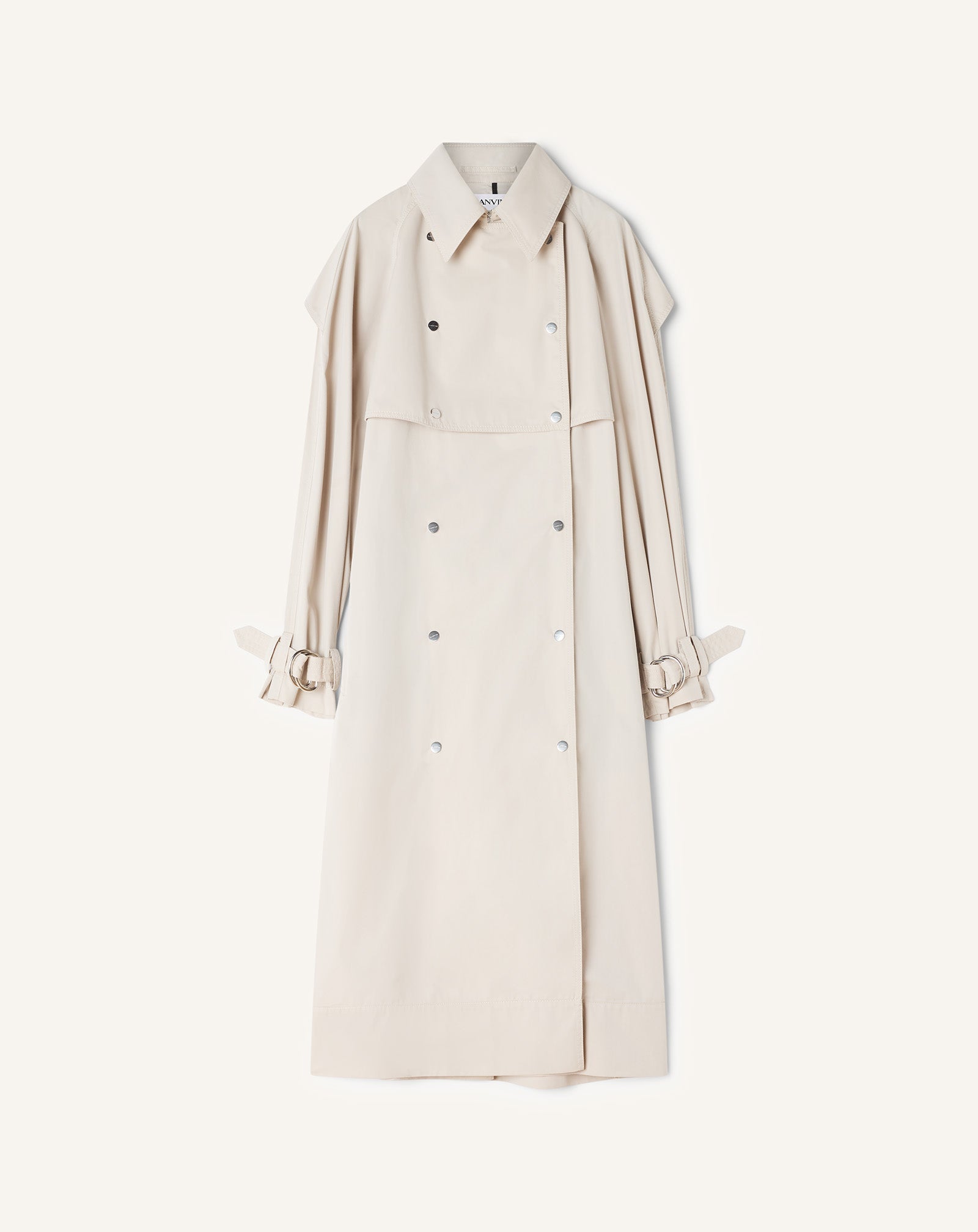 Trench En Coton White