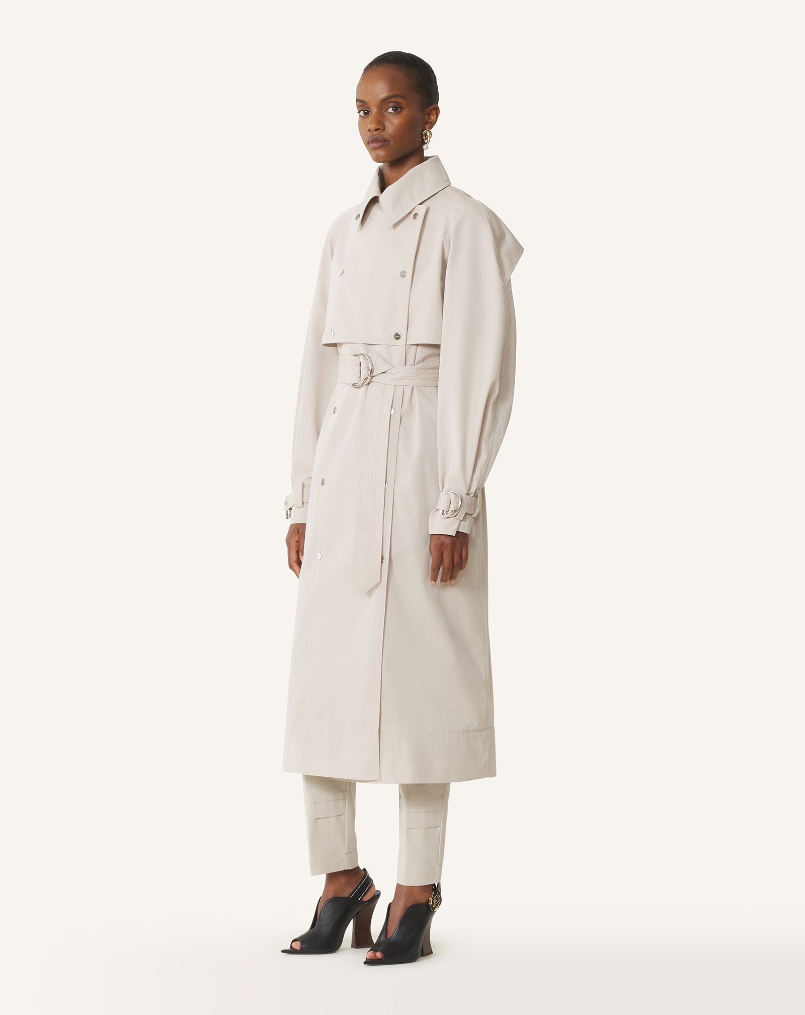 Trench En Coton White