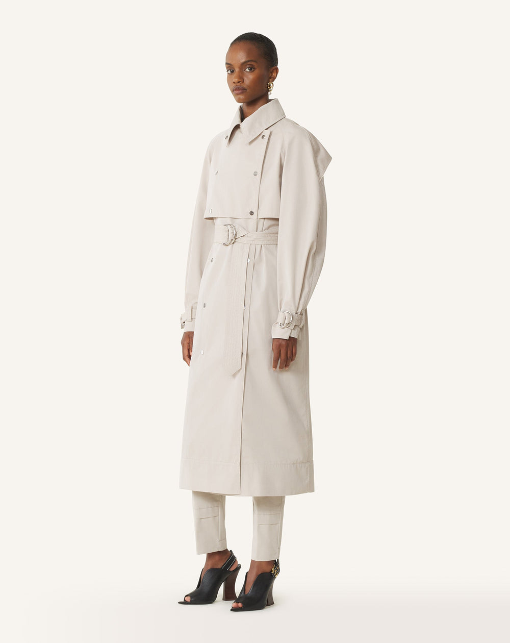 Trench En Coton White