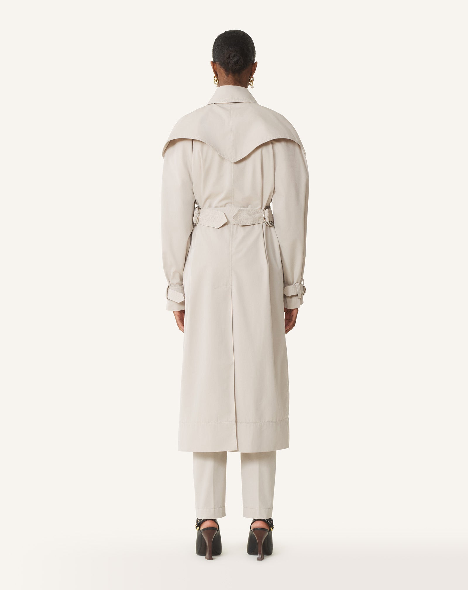 Trench En Coton White