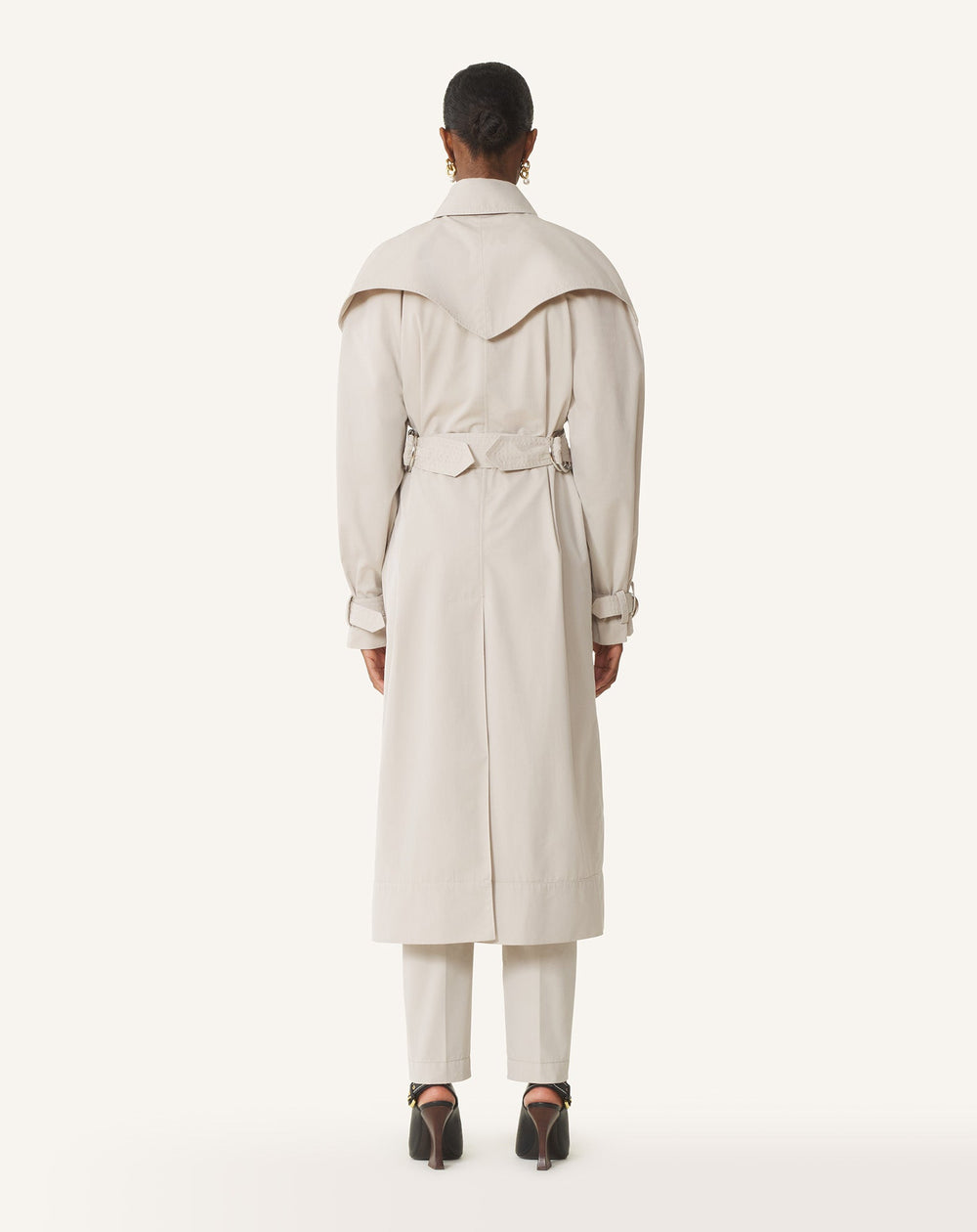 Trench En Coton White
