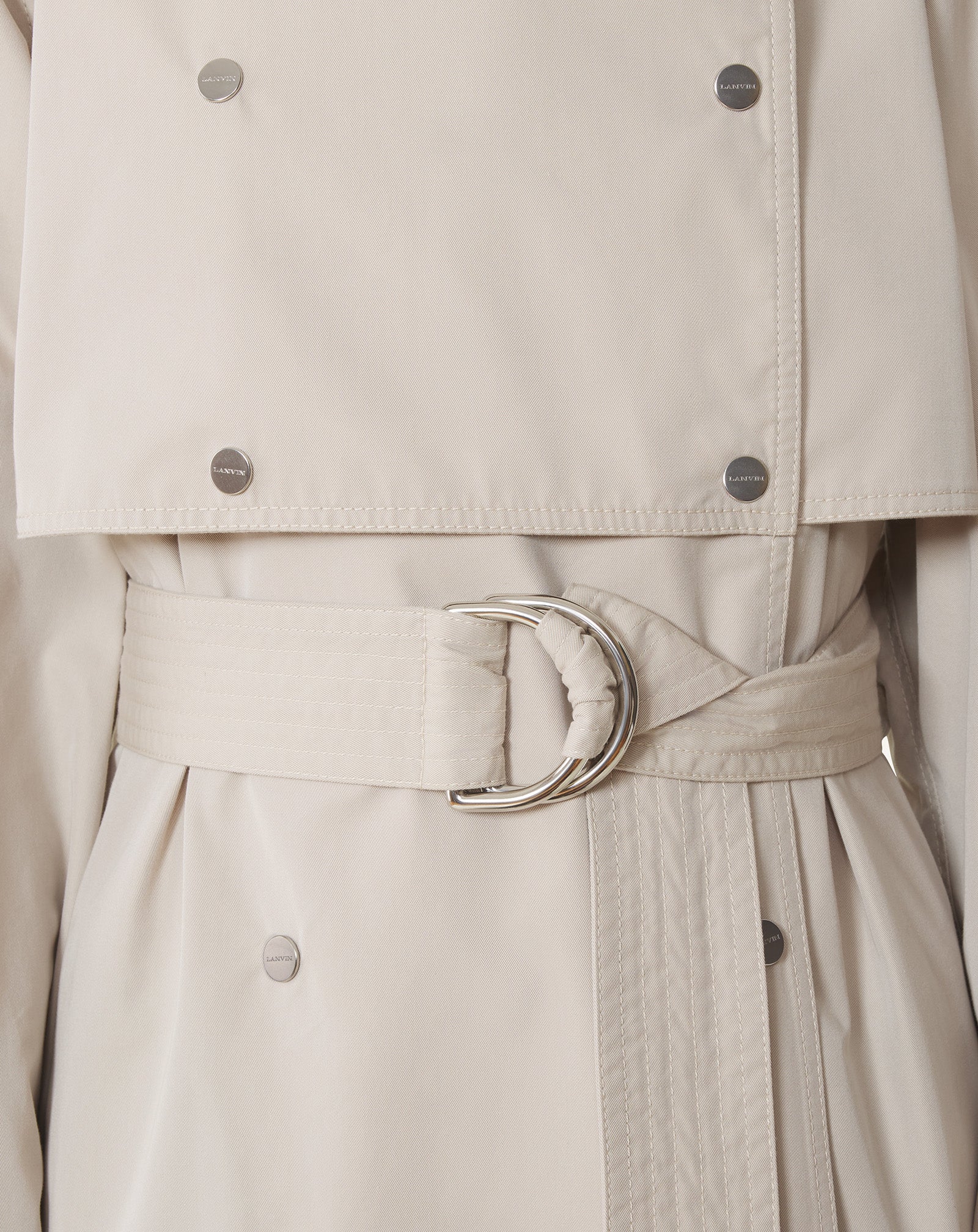 Trench En Coton White