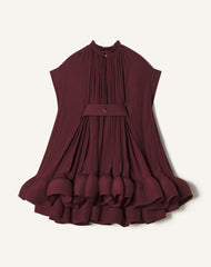 Red Short Charmeuse Dress