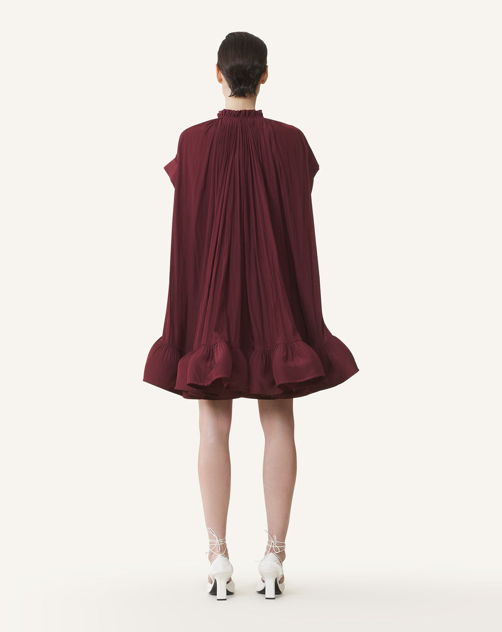 Red Short Charmeuse Dress